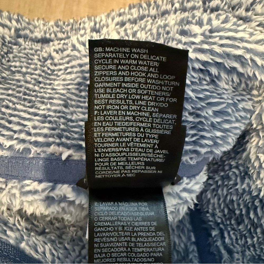 The North Face Blue Sherpa Soft Fleece Women’s Cabincore Adventure-Ready Jacket - Picture 12 of 12